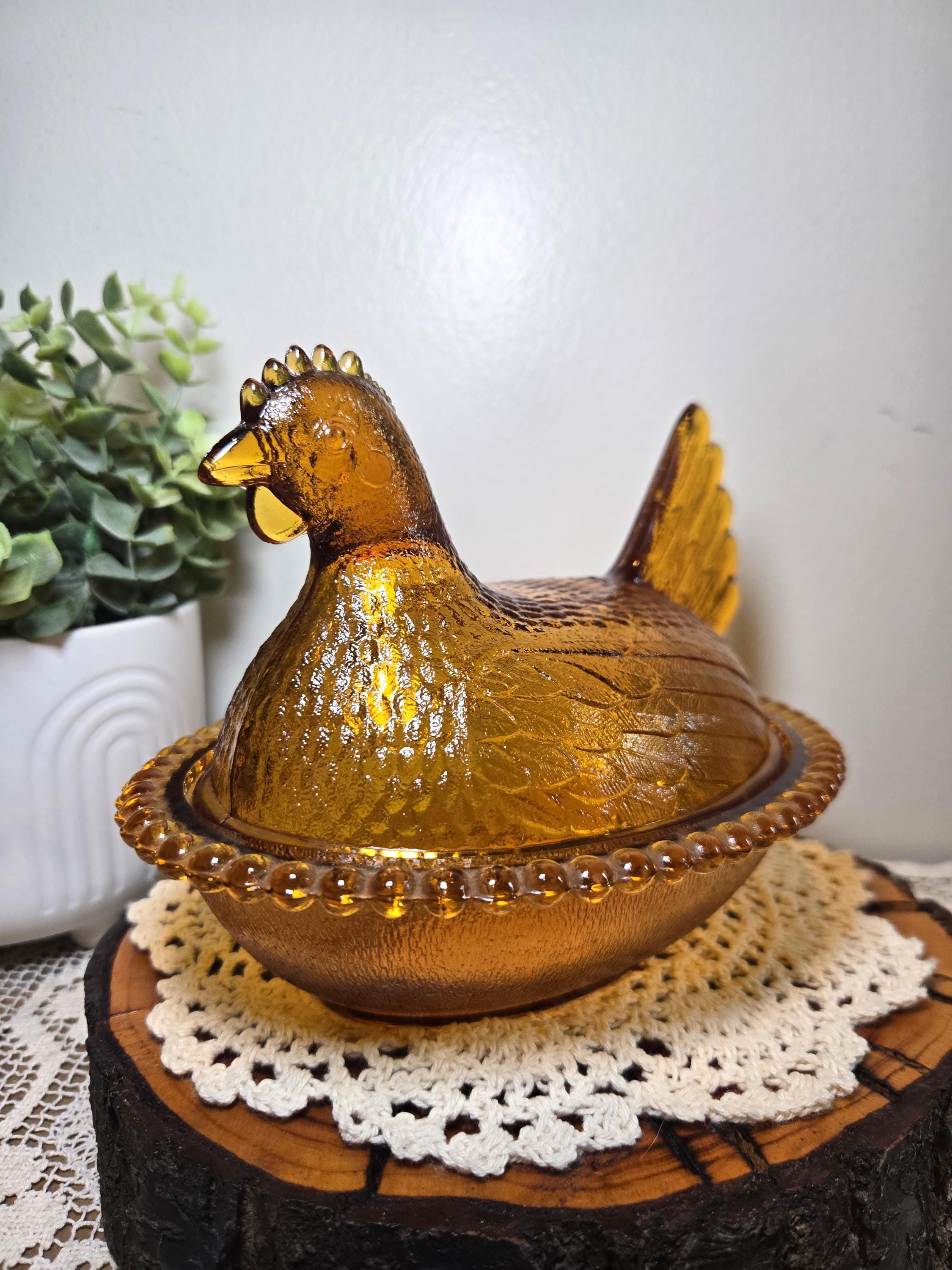 てんてん ミラーハウス アンバー Amber Hen on Nest - Etsy
