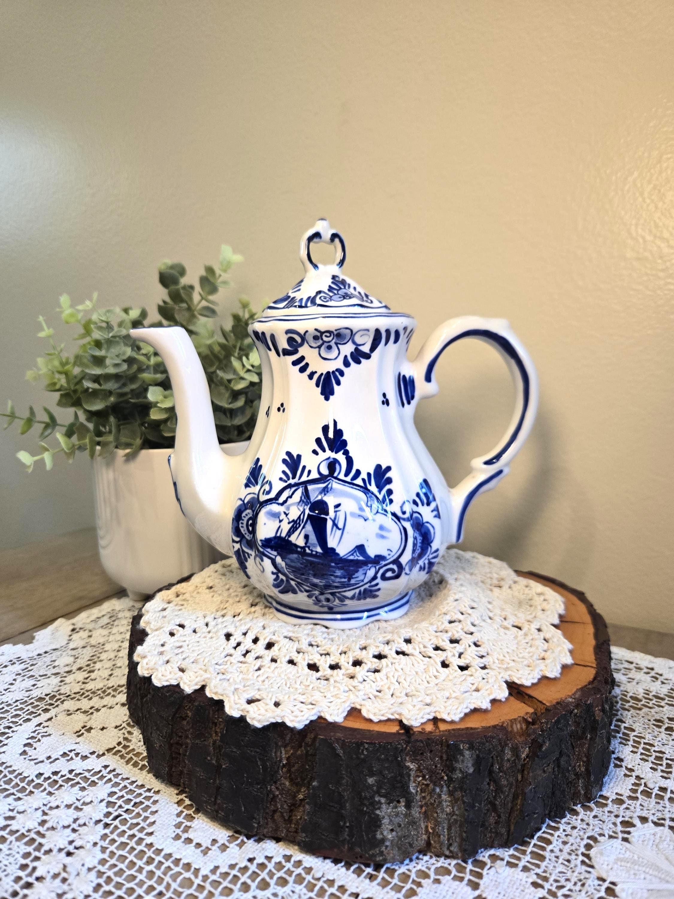 Blue Delft Holland Tea Set - Etsy