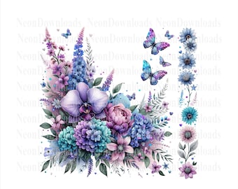 Floral maman PNG, téléchargement de conception sublimation fête des mères, Floral maman png, cadeau fête des mères, Tshirt png Designs