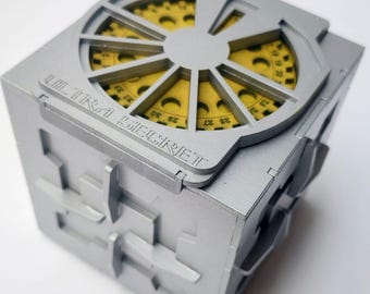 Lockable Digital File Safe Box Laser Cut File