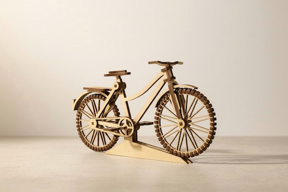 Bicicleta Bike Archivo Digital Puzzle 3d DIY