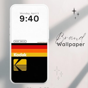 Brand Phone Wallpaper, Starbucks Phone Wallpapers, Kodak Wallpapers iPhone, Aesthetic Wallpaper, İPhone Aesthetic Wallpaper, Retro Wallpaper