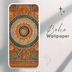 Fondos de pantalla de teléfono boho, fondos de pantalla de teléfono boho, fondos de pantalla de corazón para iPhone, conjunto de fondos de pantalla estéticos, fondo estético para iPhone