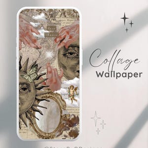 Collage Phone Wallpapers, Aesthetic Wallpapers iPhone, Wallpaper Set, iPhone Aesthetic Background