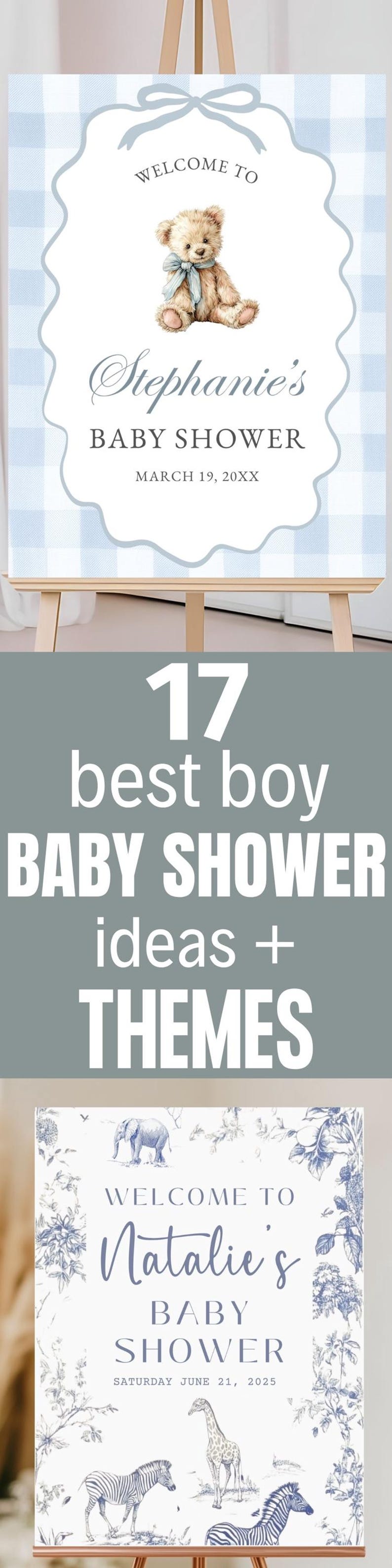 This Welcome Baby sign shower bear theme design makes a charming custom Bearly Wait welcome poster for your celebration. The dusty blue gingham boy shower board is editable and features a cute teddy entryway decor, perfect for a coed party.