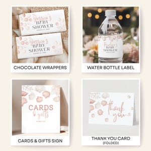 Download Pink Baby Girl Shower Game Bundle Neutral