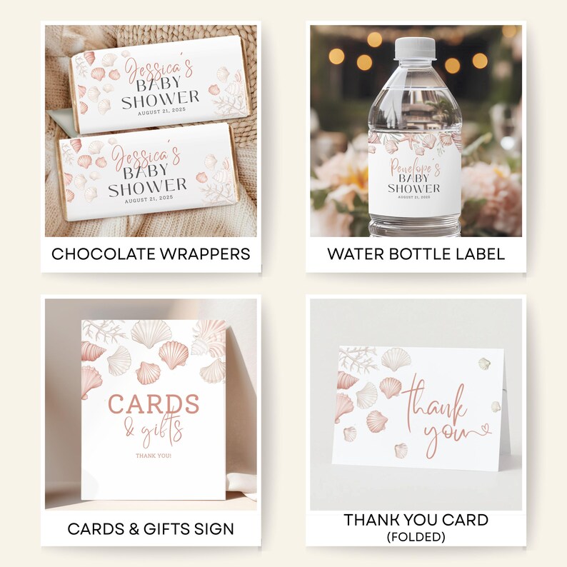 Download Pink Baby Girl Shower Game Bundle Neutral