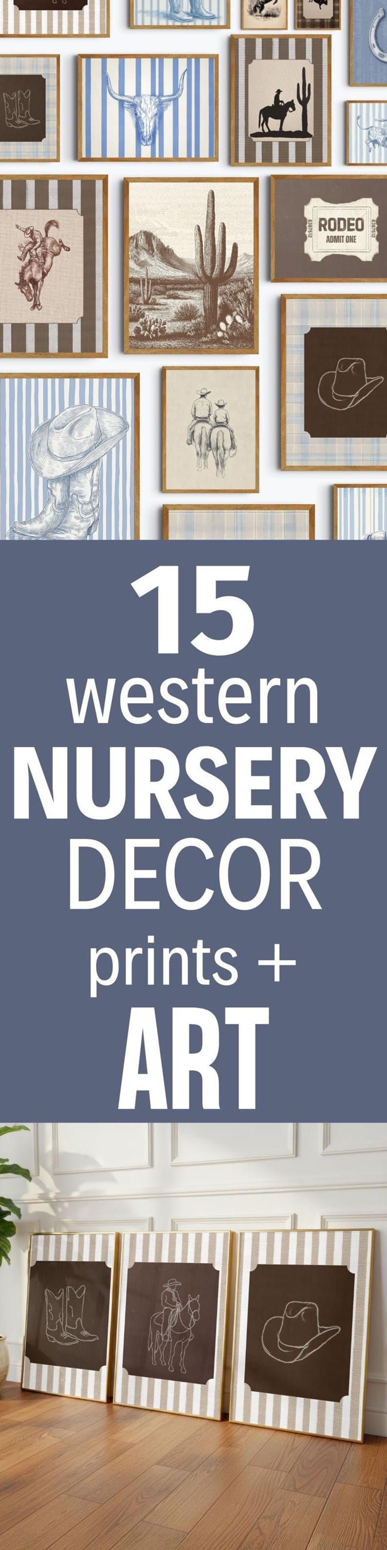 This Blue Cowboy Wall Art Print Download Boy Nursery Decor Vintage Ranch Painting Kids Room Poster Collage Above Dresser Western Horse Shoe Photo adds a soft western touch to a stylish nursery or kids room. Featuring vintage ranch artwork, blue cowboy tones, and rustic horse shoe details, it creates a warm and coordinated gallery wall above a dresser.