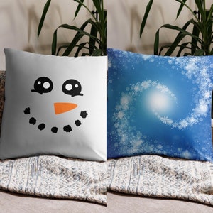 Frosty 2-sided Pillow
