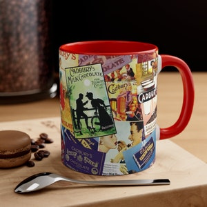 Vintage Cadbury Ad Mug, 11oz