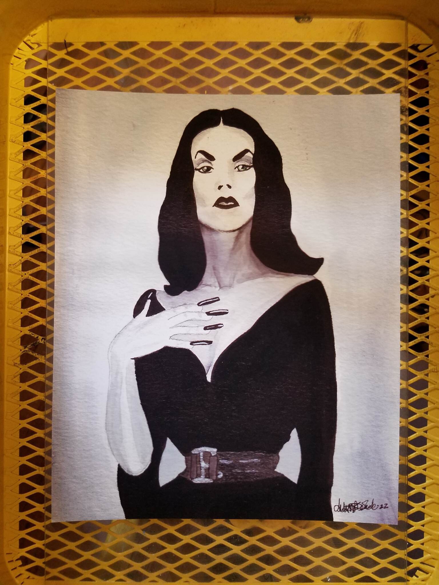 Vintage Wall Art Canvas, bruxas bonitas, vampiros e demônios, cartaz sexy,  impressão, decoração para casa, sem moldura