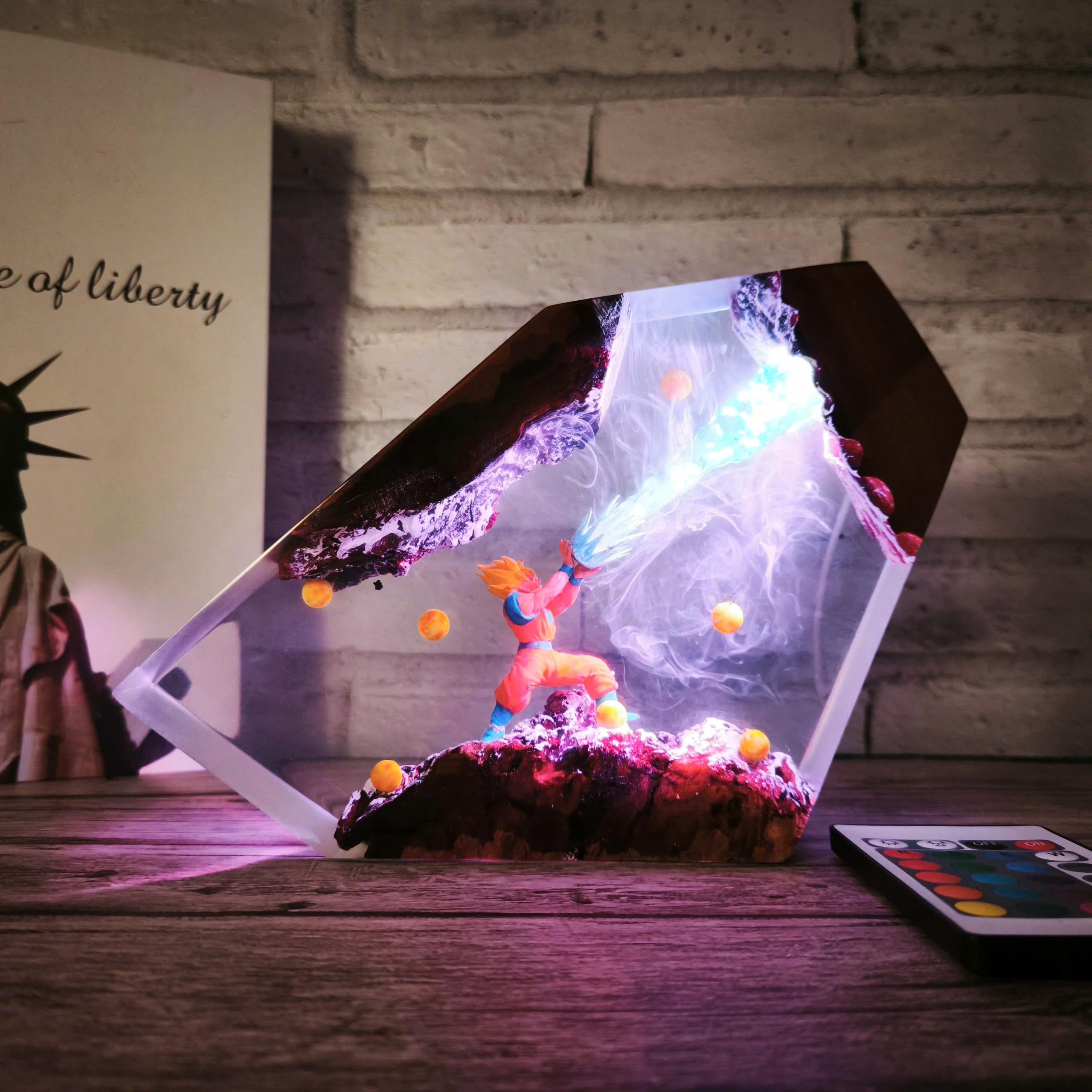 Resin Lamps Dragon Ball Z - Etsy