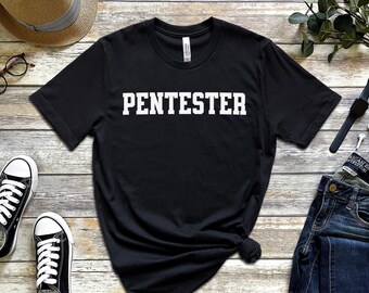 Cybersecurity Pentester T-Shirt, Tech Vibe, Information Security