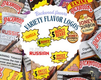 Customizable 5 pack Banana backwood wrapper custom photo  backwood wrapper TEMPLATE