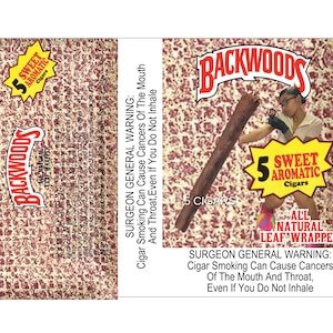 Paquete de 5 envoltorios de madera aromática dulce personalizables, envoltorios de madera aromática personalizados con foto, PLANTILLA