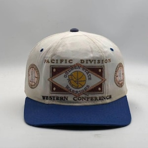 Vintage Golden State Warriors Starter Den klassiska Snapback-kepsen – Pacific Division Western Conference NBA Grön Underbrim 90-talskeps