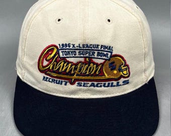 1996 Recruit Seagulls X-League Champions Snapback Cap (Japan Football)
