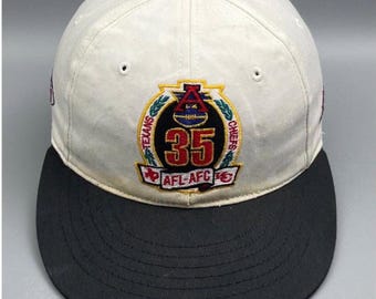 Vintage 1994 Kansas City Chiefs 35th Anniversary Snapback Hat AFL AFC Texans NFL Football Cap 90s