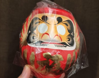 Japanese Takasaki Daruma 高崎だるま (CLASSIC RED) 高崎だるま だるま赤色 高崎だるま (赤) 日本産高崎達磨