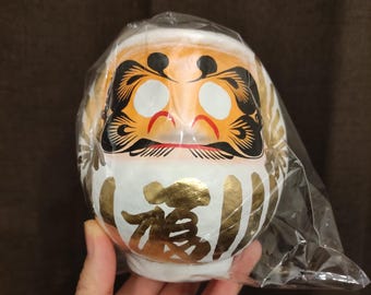 Japonés Takasaki Daruma (BLANCO CLÁSICO) 日本製 高崎だるま (クラシック ホワイト) 高崎だるま (白) 高崎だるま (白)日本産高崎達磨
