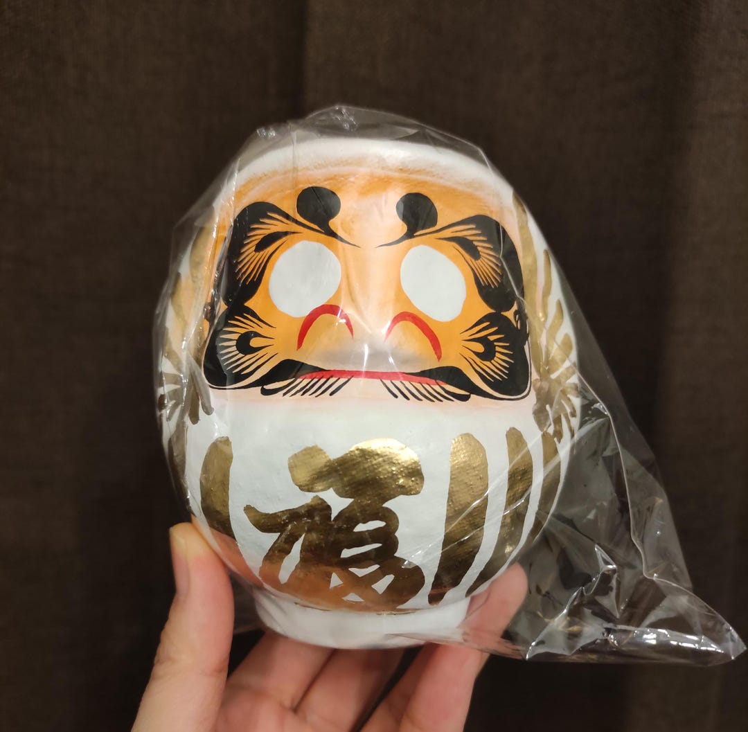Japanese Takasaki Daruma (CLASSIC WHITE) 高崎だるま (白) 高崎だるま (白) 日本産高崎達磨 - Etsy