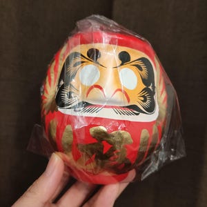 Japanese Takasaki Daruma (CLASSIC RED) だるま赤色 高崎だるま (赤) 日本産高崎達磨