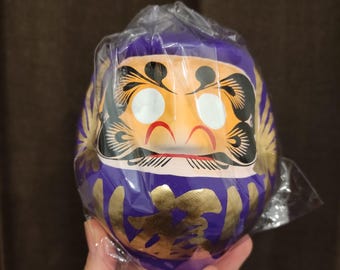 Takasaki Daruma giapponese (INCREDIBILE viola) 高崎だるま (紫) だるま (紫) 高崎だるま (紫) 日本産高崎達磨