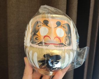 Japonés Takasaki Daruma (SUPER ORO) 日本産高崎だるま (金) 高崎だるま (金) だるま 高崎だるま (金) 日本産高崎達磨