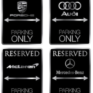 Custom Reserved Parking Signs