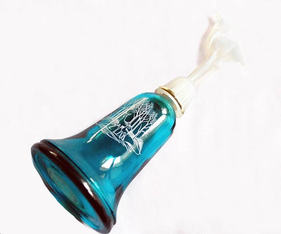 Vintage Avon Moonlight Glow Annual Bell VINTAGE AVON BELL Empty Perfume Bottle