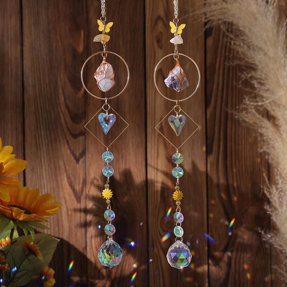 Attrape-Soleil Cristal 24 Pièces - Sphères 20 Mm, Prismes Arc-en-Ciel, Décoration Fenêtre Jardin