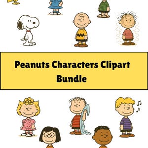 Imágenes PNG de personajes de Peanuts para profesores y artesanos