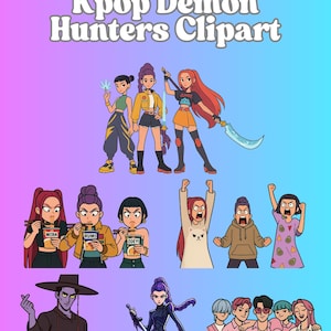 PNG-set Kpop Demon Hunters