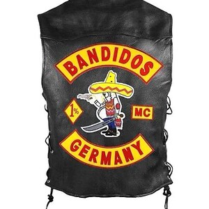 Toppa Gilet Biker Personalizzata - Rocker Stile Arco Inferiore - Foto 4