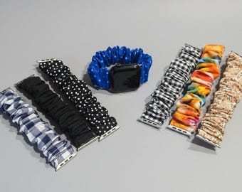 Scrunchie Fabric Apple Watchband 42/44mm