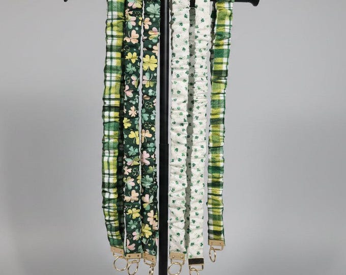 St. Patrick's Day Themed Scrunchie Lanyard
