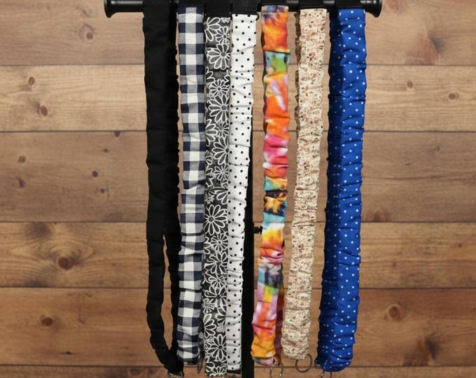 Breakaway Scrunchie Lanyard - Fabric Key Chain, Badge Holder