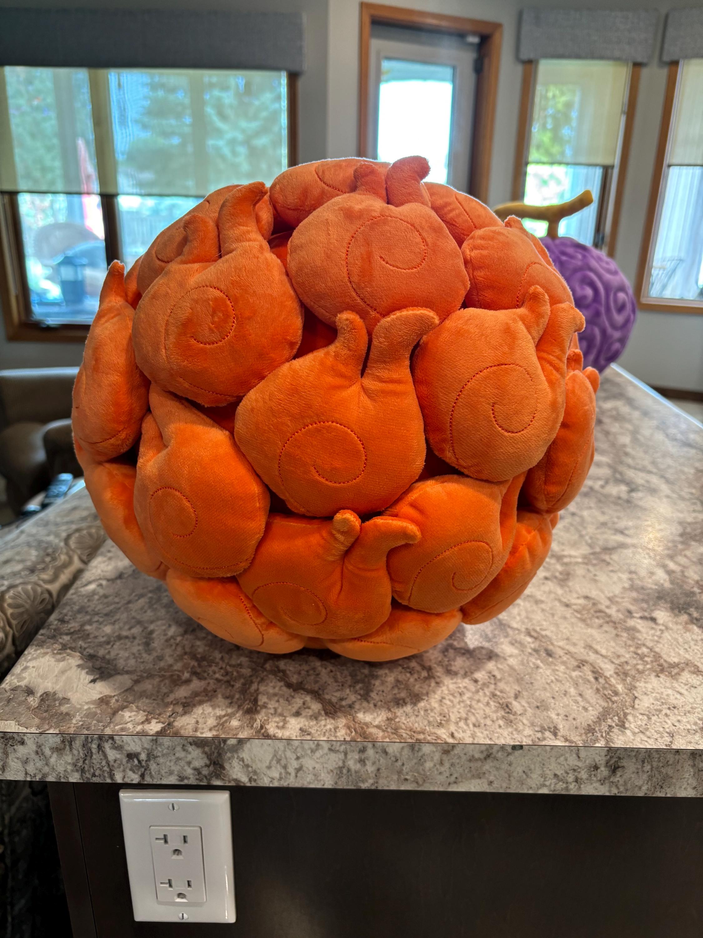 Peluche Primo Fruit DU Demon One Piece – 40 Cm, Mera Mera