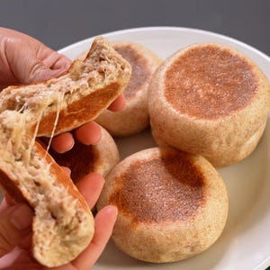 Pan-Fried Whole Wheat Tuna Bread Recipe | Crispy Outside, Creamy Inside