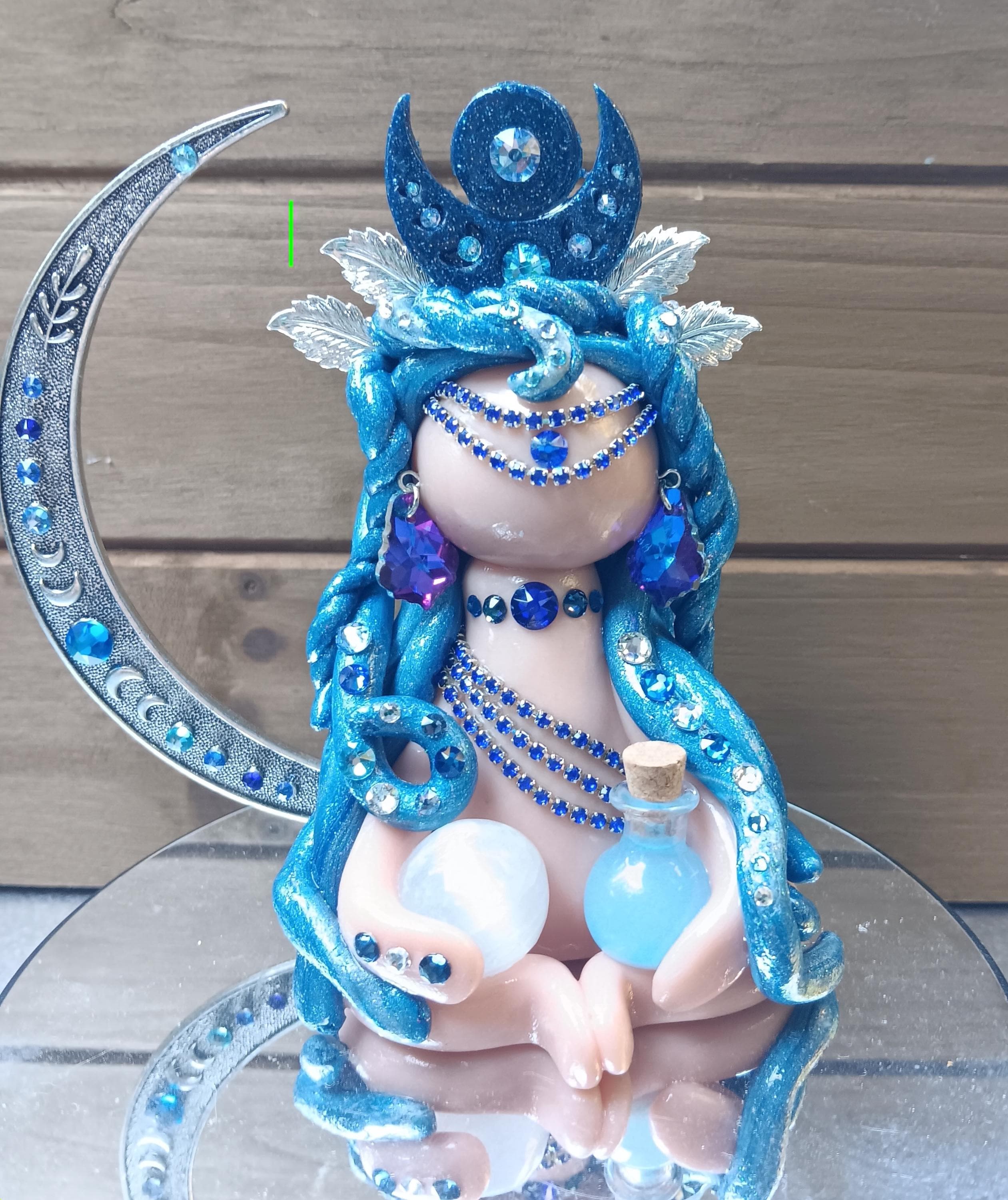 【selene 】天然石水晶の置物　NO.052701 Selene Crystal - Etsy Canada