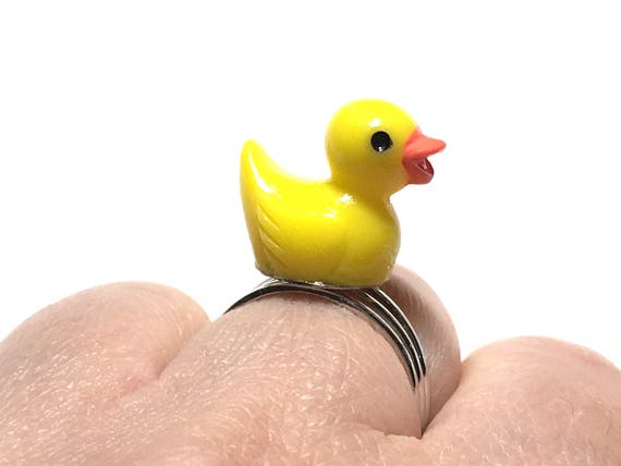 duck ring rubber ducky