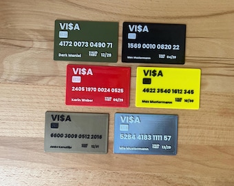 Toy credit card | Toy shop | Grocer&#39;s shop | Goods store | Pay by card | Customizable | Credit card