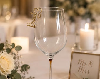 Etiquetas personalizadas para vasos – Impresión 3D | Bodas | Cumpleaños | Decoración de mesa personalizada | Muchos colores | Incluye caja de almacenamiento
