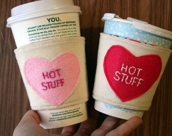 Hot Stuff cup cozy