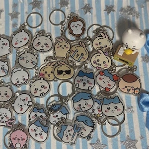 Chiikawa Double-Sided Acrylic Keychain/ Cute Chiikawa/Hachiware/ Usag/- Kawaii Anime Gift