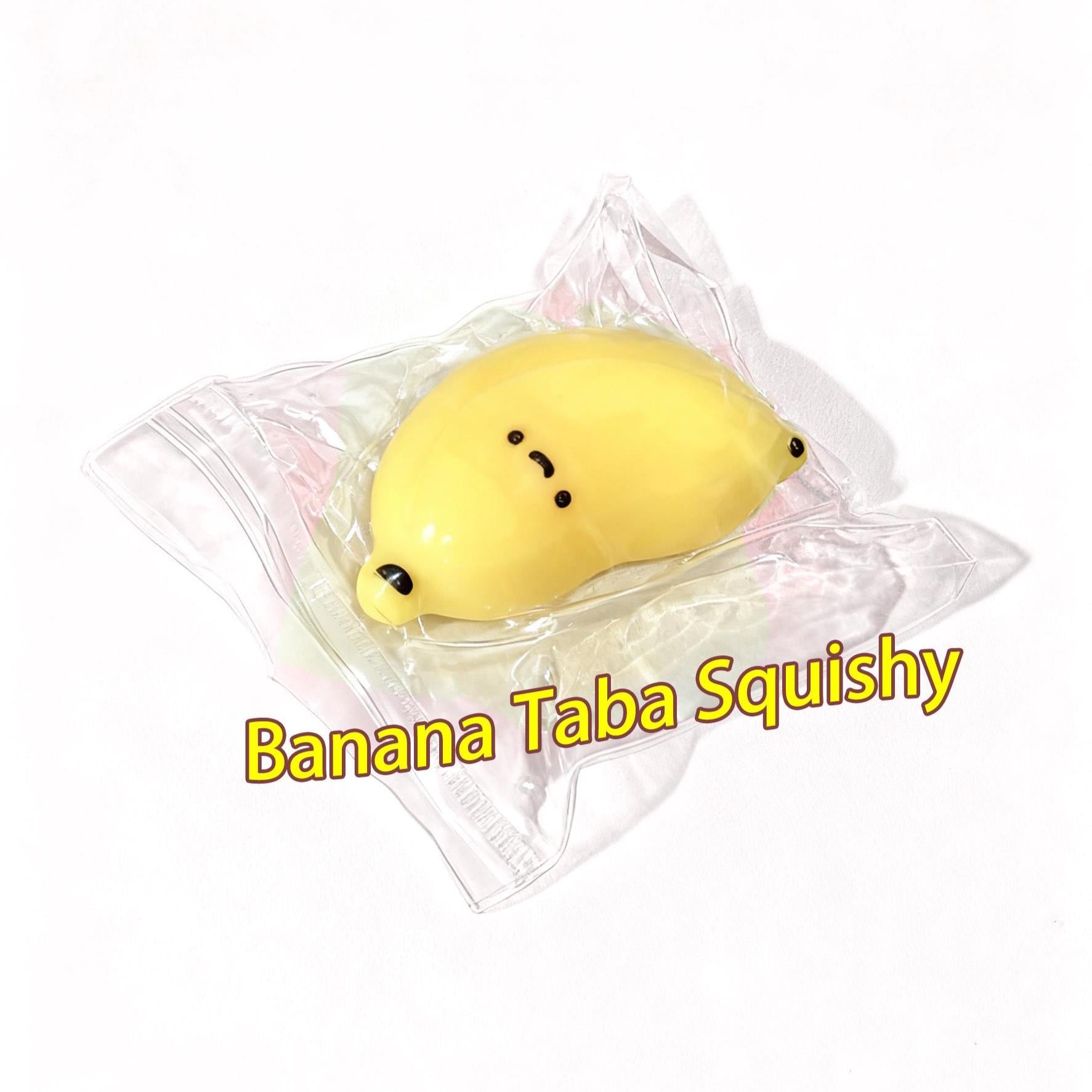 Giftable Kawaii Banana Taba Squishy - Individually Packaged Stress ...