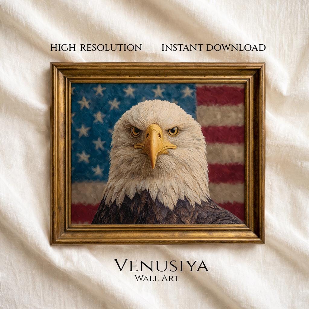 Vintage Patriotic wall art