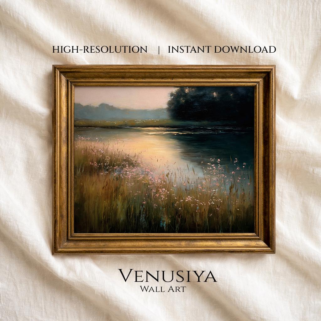 Spring Wildflower Meadow Printable Wall Art