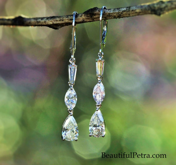 Rose gold christmas earrings deals