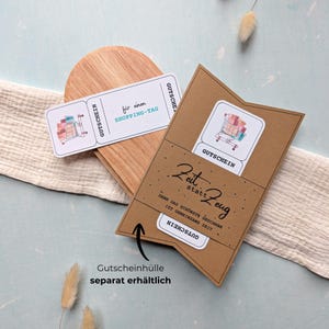 Shopping Day Voucher Print Template